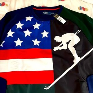 POLO RALPH LAUREN BNWT Cookie Suicide Ski Pullover